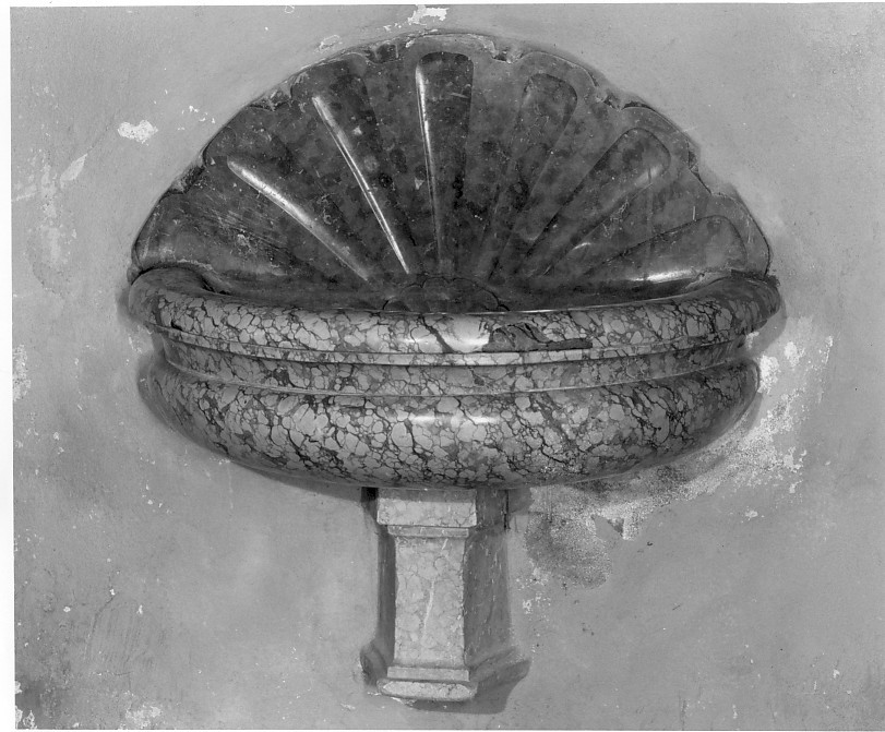 acquasantiera - ambito veneto (sec. XX)