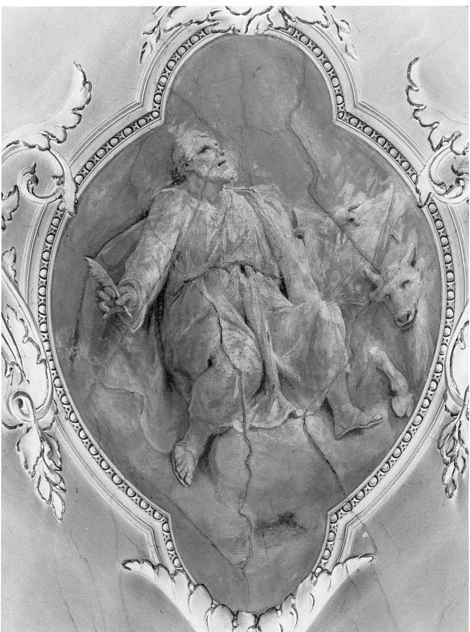 San Luca (dipinto, elemento d'insieme) di Canal Giambattista (sec. XIX)