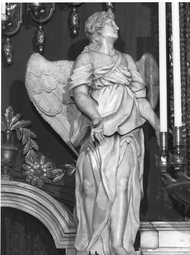angelo (statua, elemento d'insieme) - ambito veneto (sec. XVIII)