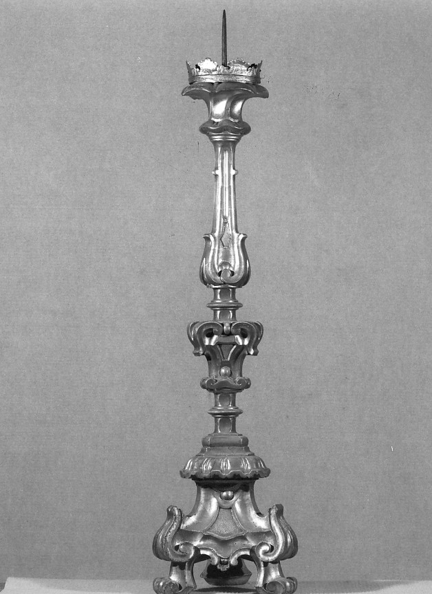 candeliere - ambito veneto (seconda metà sec. XVIII)