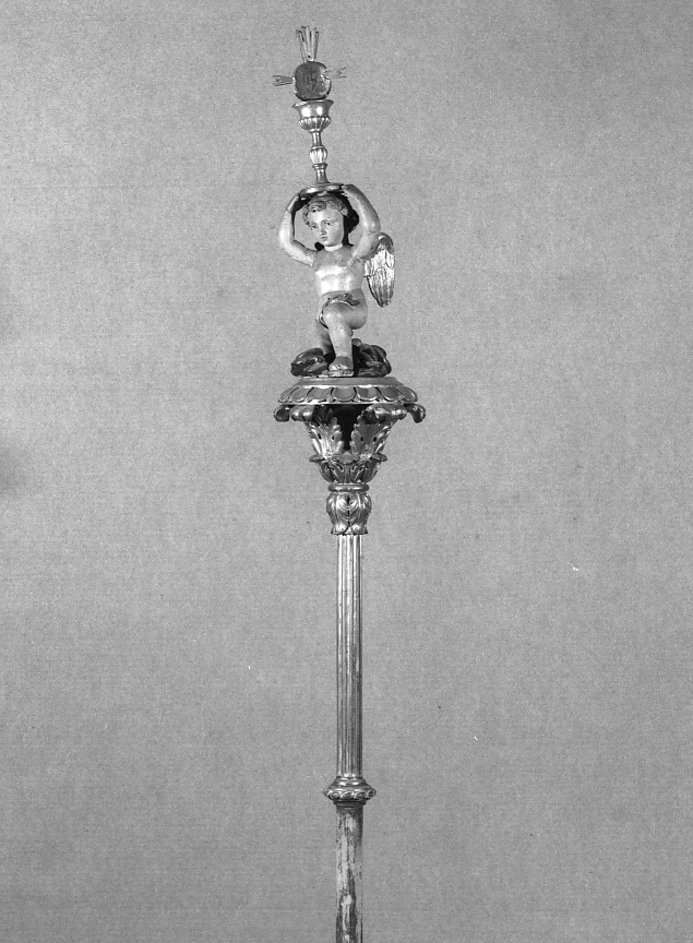 mazza processionale - ambito veneto (sec. XIX)