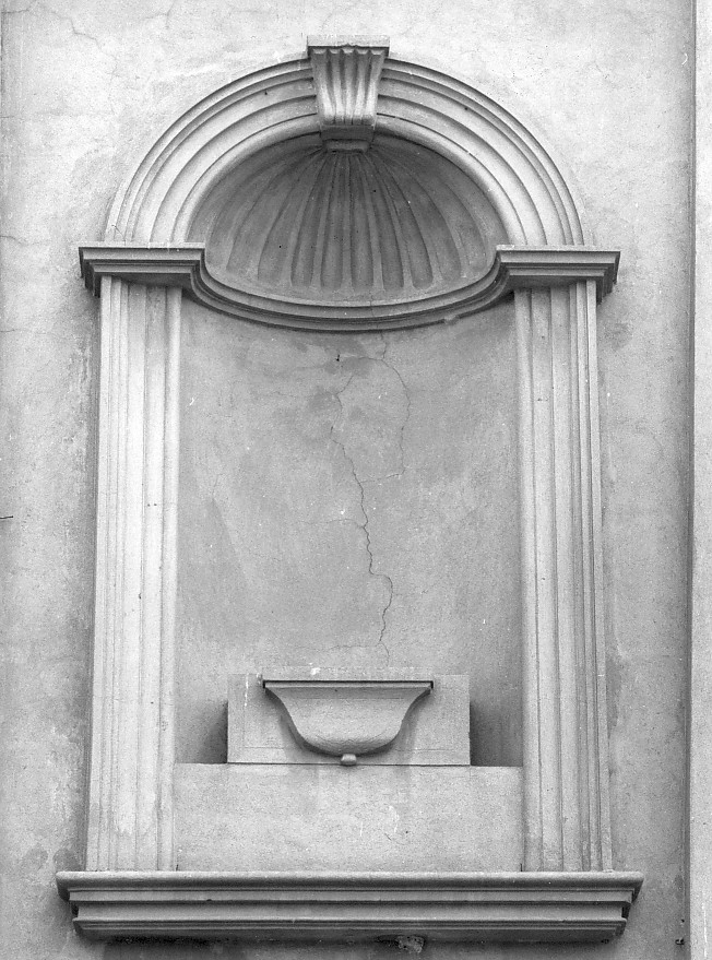 nicchia, serie - ambito veneto (seconda metà sec. XVIII)