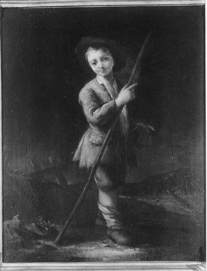 figura maschile (dipinto) di Longhi Pietro (cerchia) (sec. XVIII)