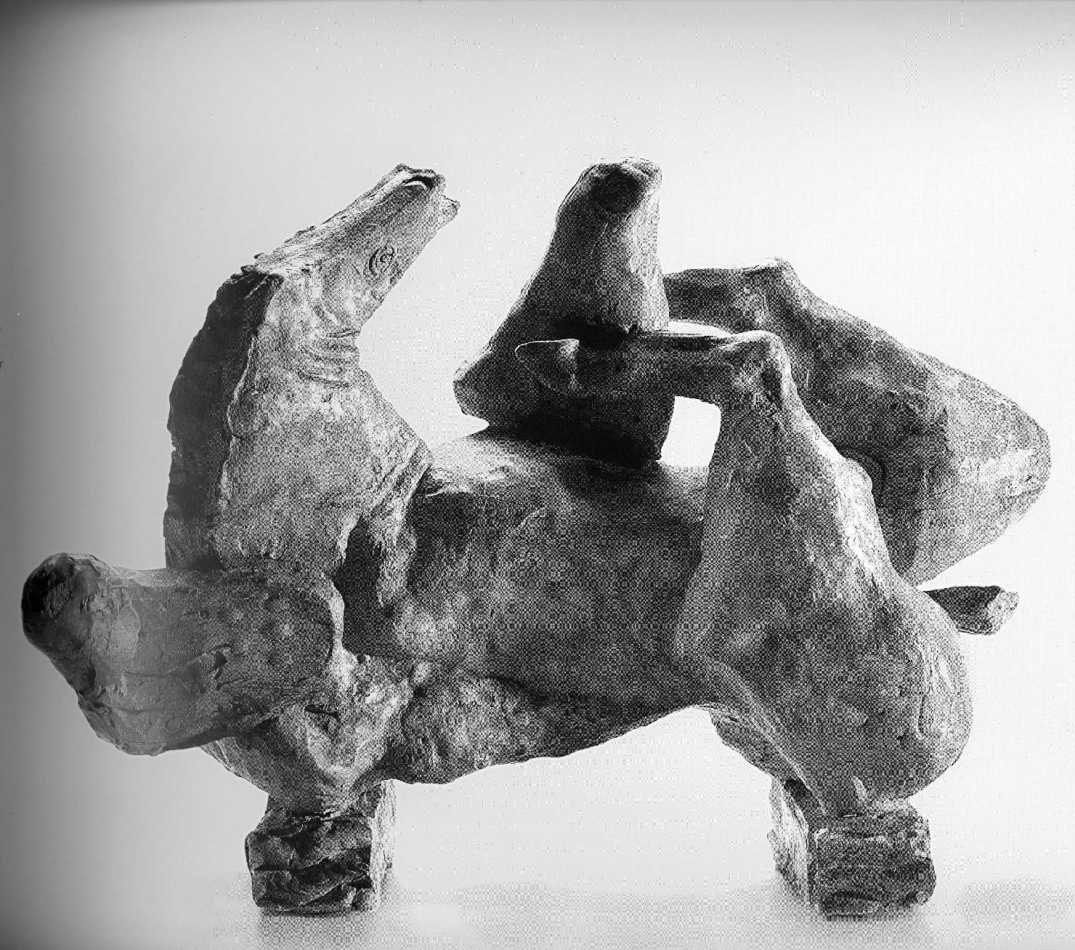 cavallo (scultura) di Martini Arturo (attribuito) (prima metà sec. XX)
