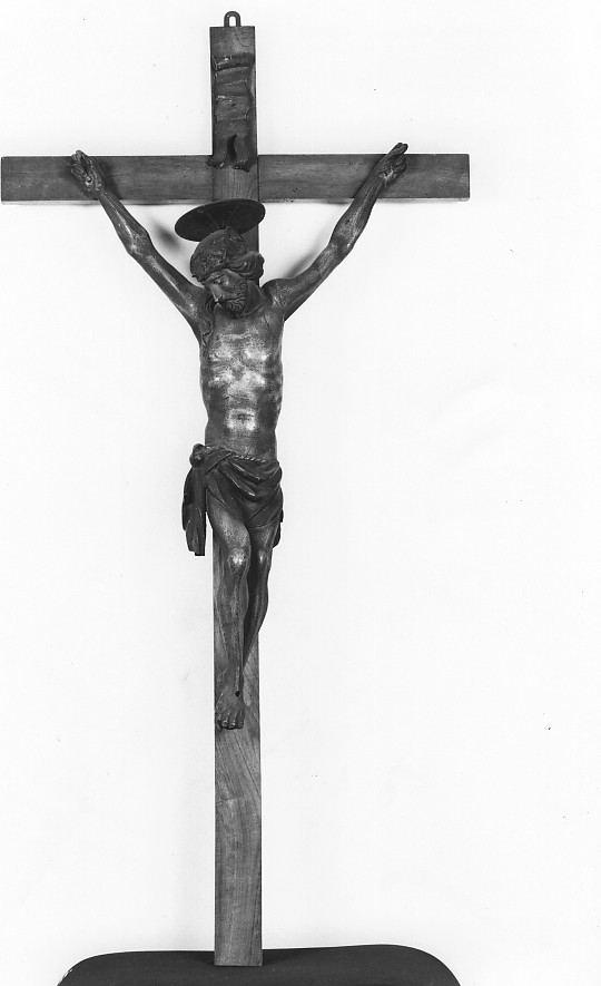 crocifissione (croce) - ambito veneto (ultimo quarto sec. XVII)