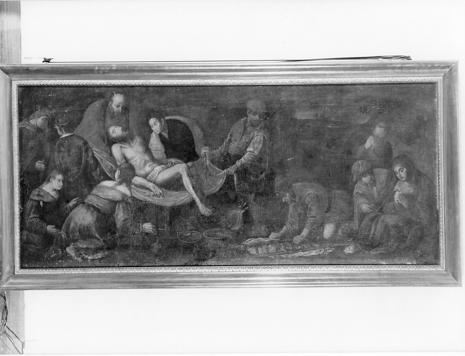 deposizione di Cristo dalla croce (dipinto) - ambito veneto (seconda metà sec. XVII)