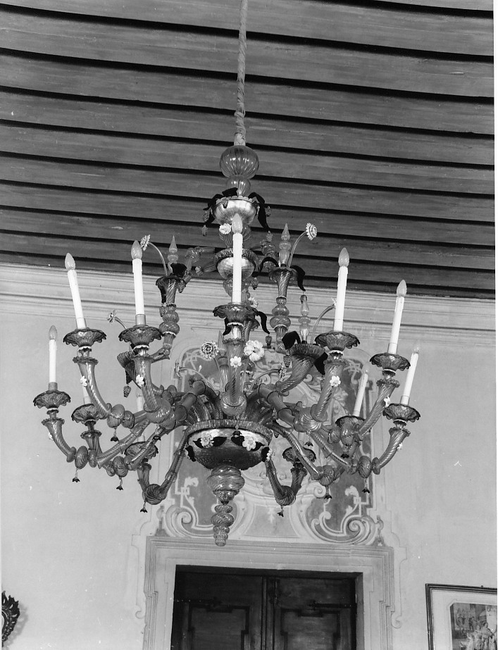 lampadario di Seguso Archimede (metà sec. XX)