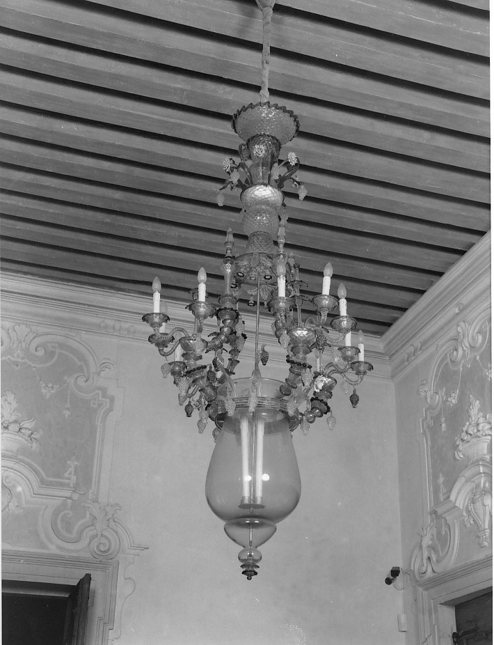 lampadario di Seguso Archimede (metà sec. XX)