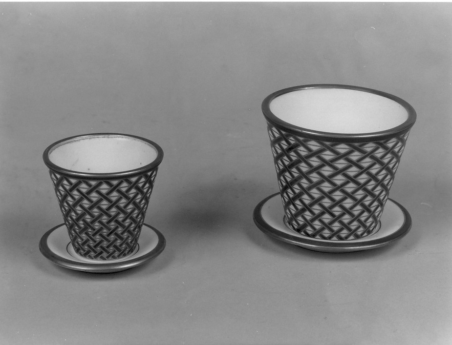 motivi decorativi geometrici (tazza) di Ditta Richard Ginori (primo quarto sec. XX)