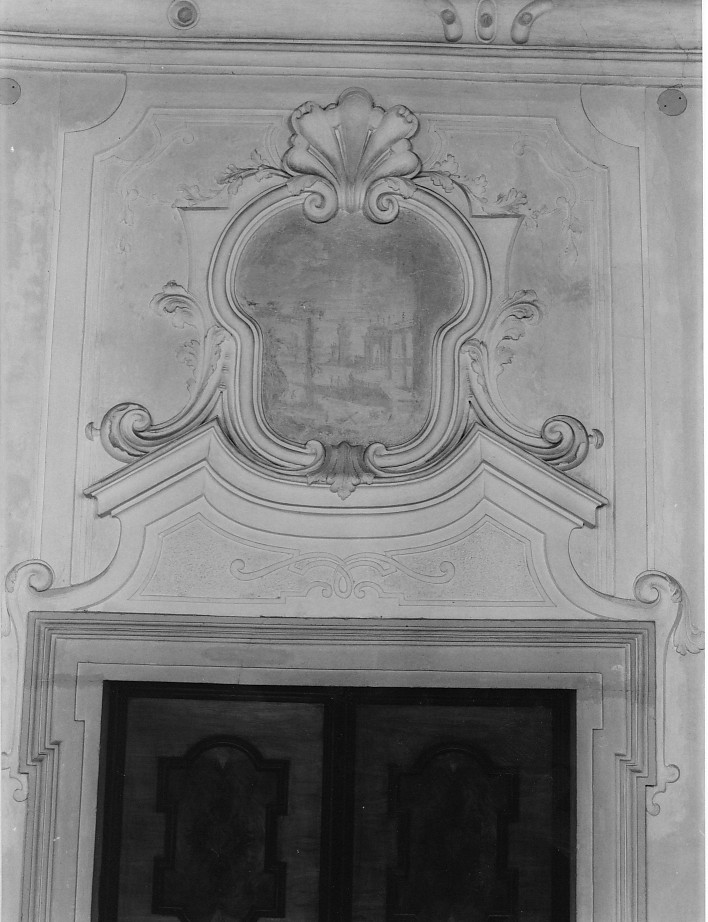 paesaggio con rovine (dipinto) - ambito veneto (seconda metà sec. XVIII)