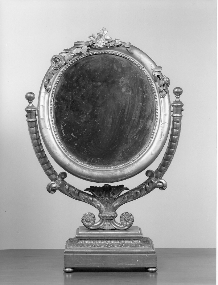 motivi decorativi vegetali (specchiera) - ambito veneto (metà sec. XVIII)