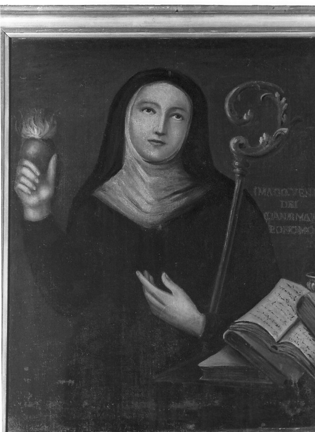 ritratto di donna (dipinto) - ambito vicentino (sec. XVII)