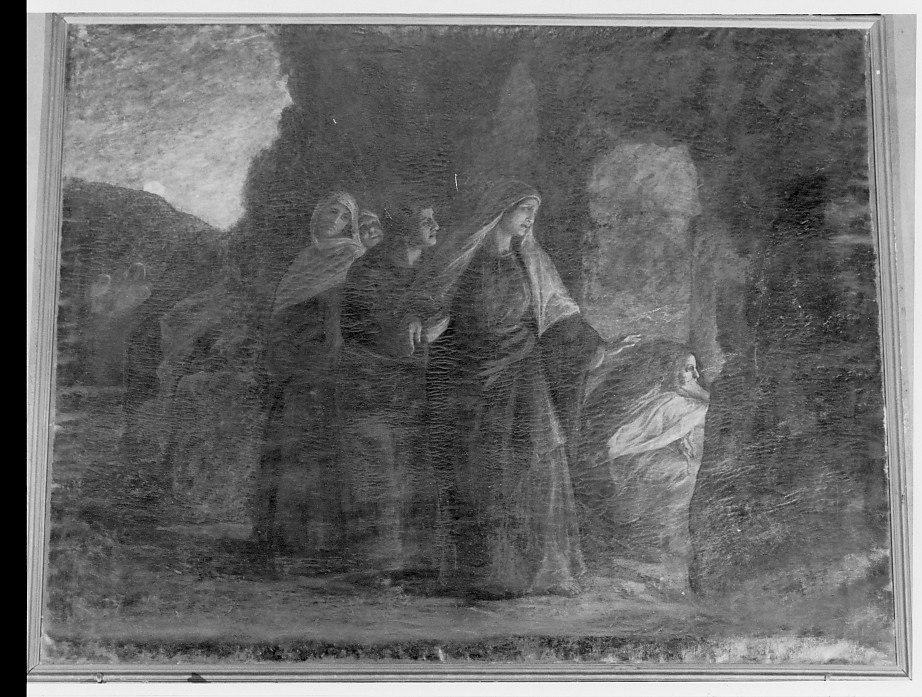 deposizione di Cristo nel sepolcro (dipinto) di Pupin Valentino (sec. XIX)