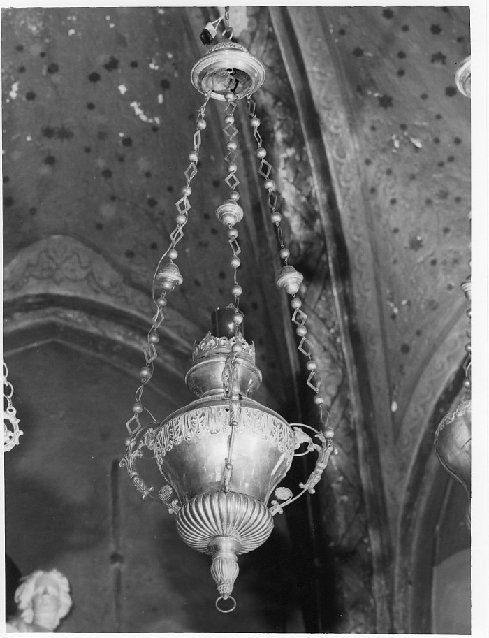 lampada pensile - ambito veneto (sec. XIX)