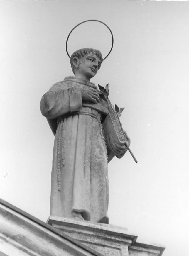 Sant'Antonio da Padova (statua) di Muttoni Pietro detto Muttoni Jacopo Pietro (sec. XVIII)