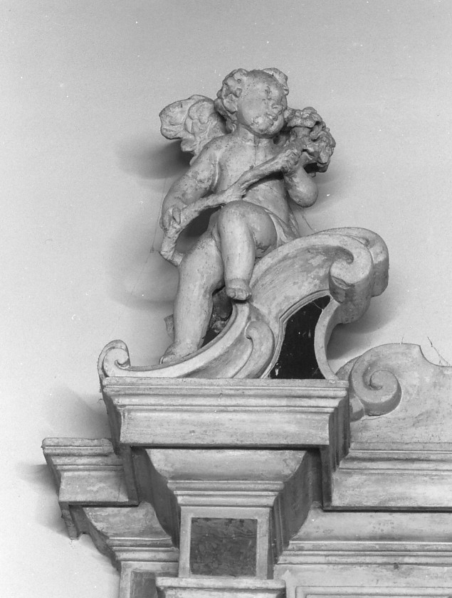 angioletto (statua, elemento d'insieme) - ambito veneto (sec. XVIII)