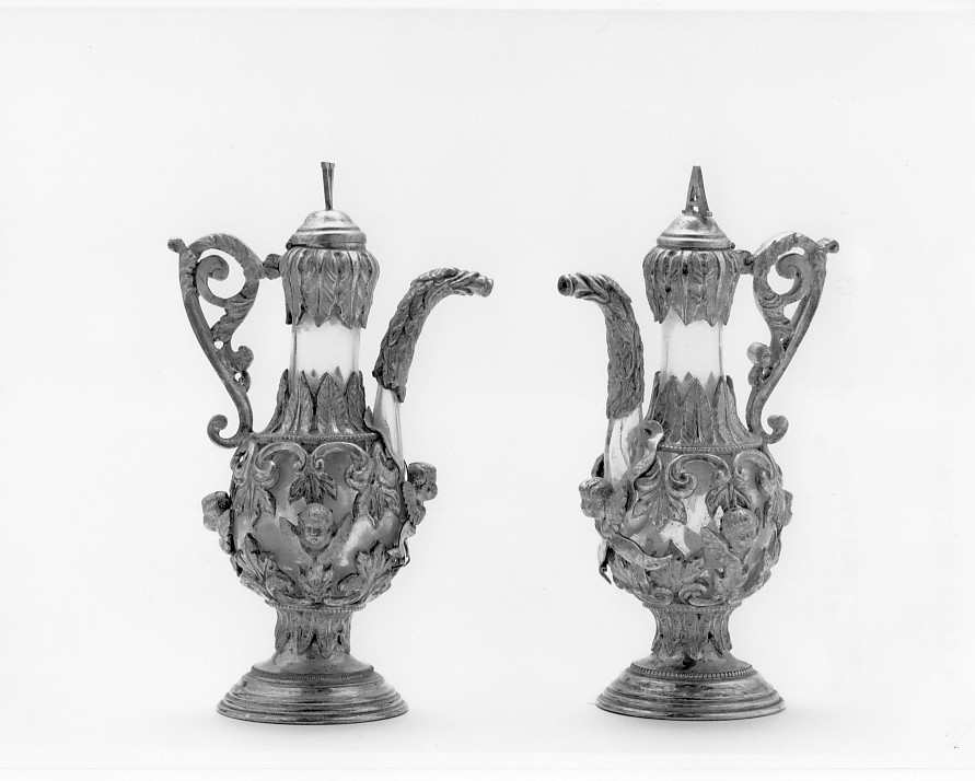 cherubini e motivi decorativi a volute (ampolline) - ambito veneto (sec. XVIII)