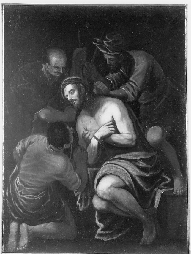 Cristo deriso (dipinto) di Maganza Alessandro (seconda metà sec. XVI)