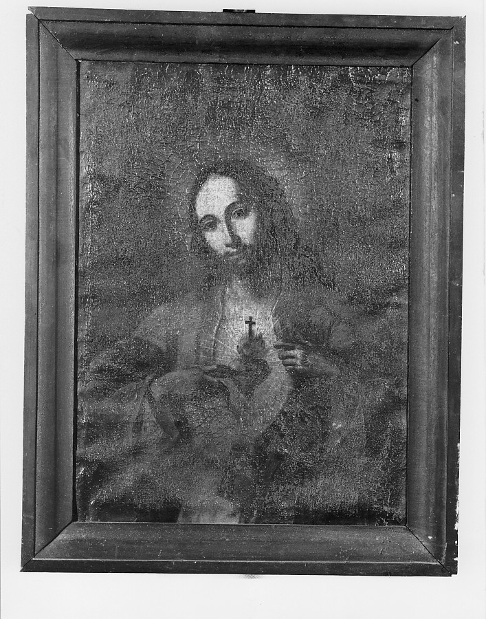 Sacro Cuore di Gesù (dipinto) - ambito veneto (fine/inizio secc. XIX/ XX)