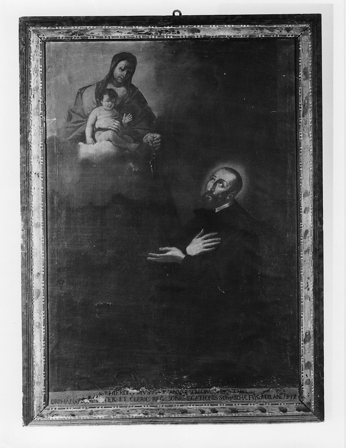 Madonna con Bambino e Santi (dipinto) - ambito vicentino (sec. XVII)