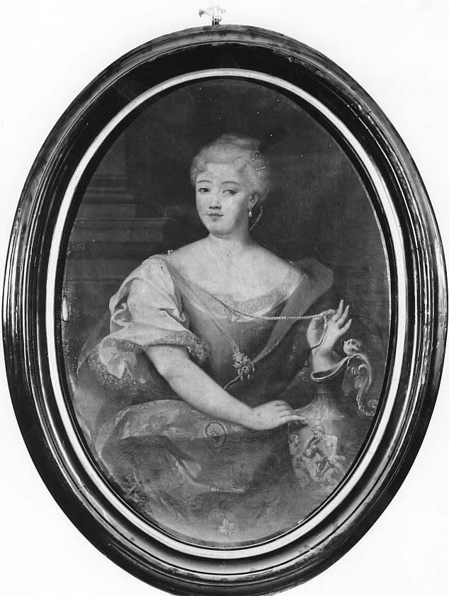 figura femminile (dipinto) - ambito veneto (sec. XVIII)