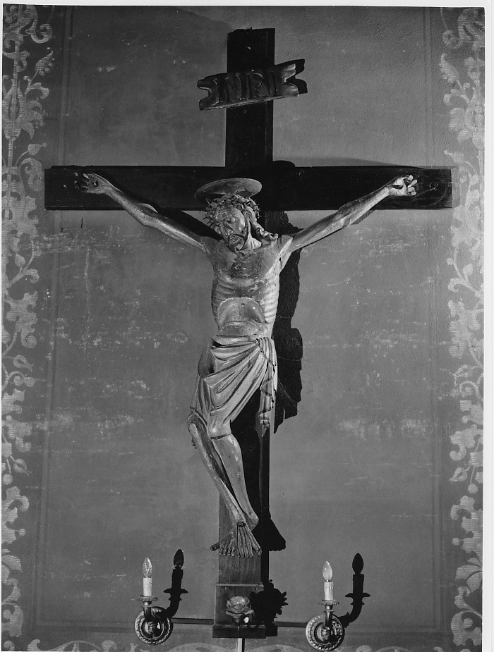 crocifisso - ambito bassanese (sec. XV)