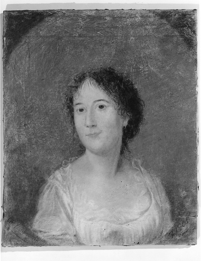 figura femminile (dipinto) - ambito veneto (sec. XIX)