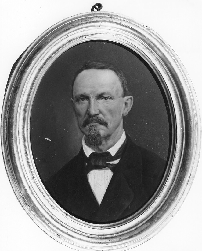 figura maschile (dipinto) - ambito veneto (secc. XIX/ XX)