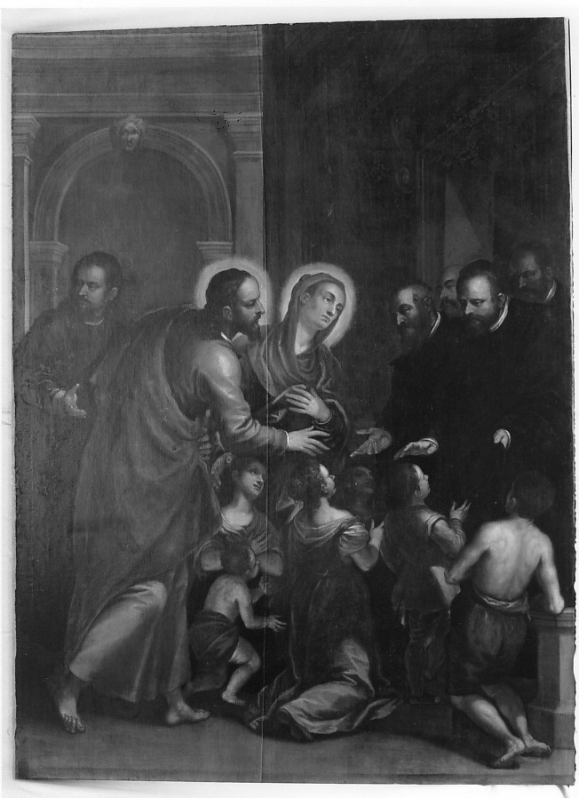 Santa martire (dipinto) di Pittoni Francesco (sec. XVII)
