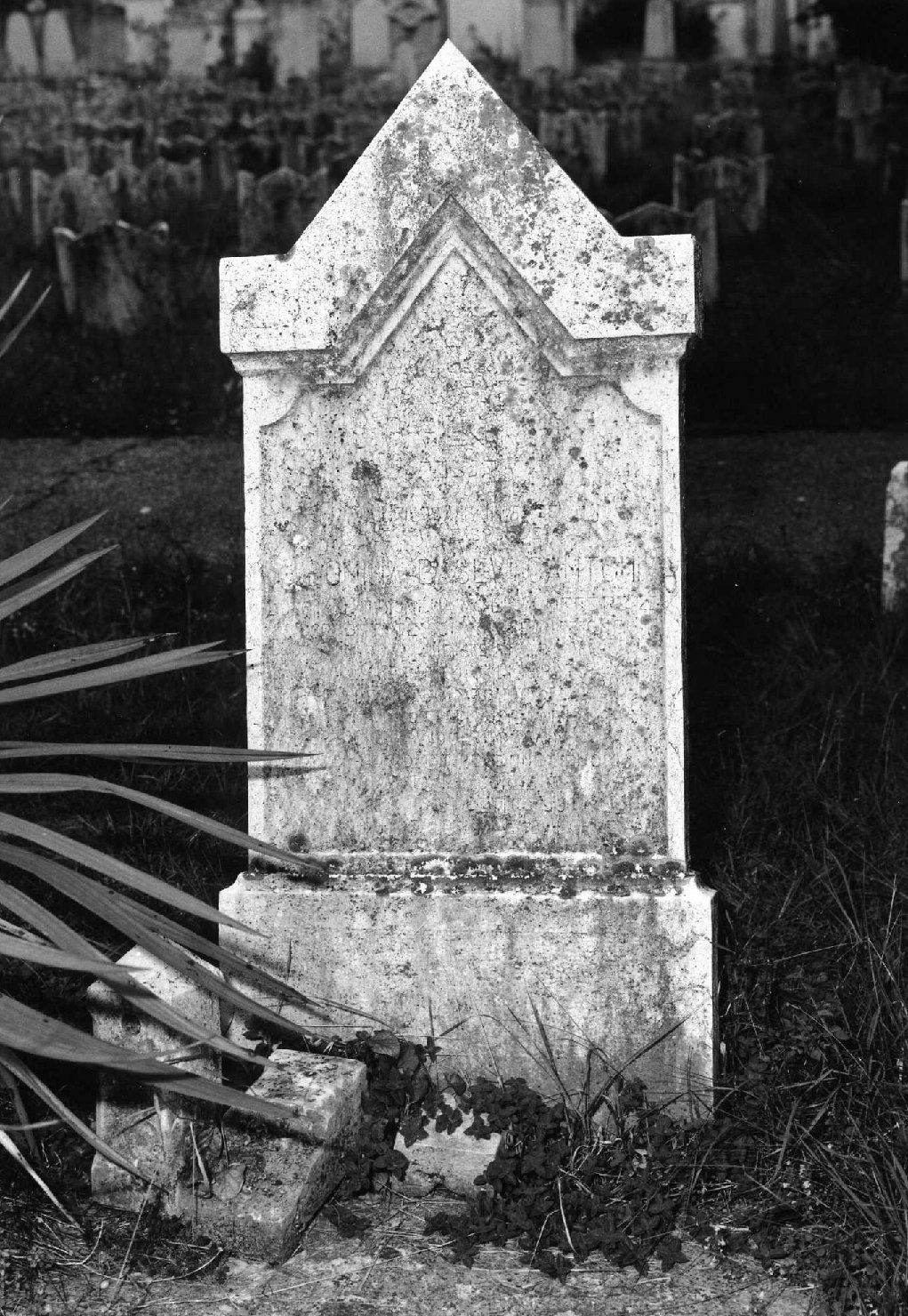 lapide tombale - ambito veneto (sec. XX)