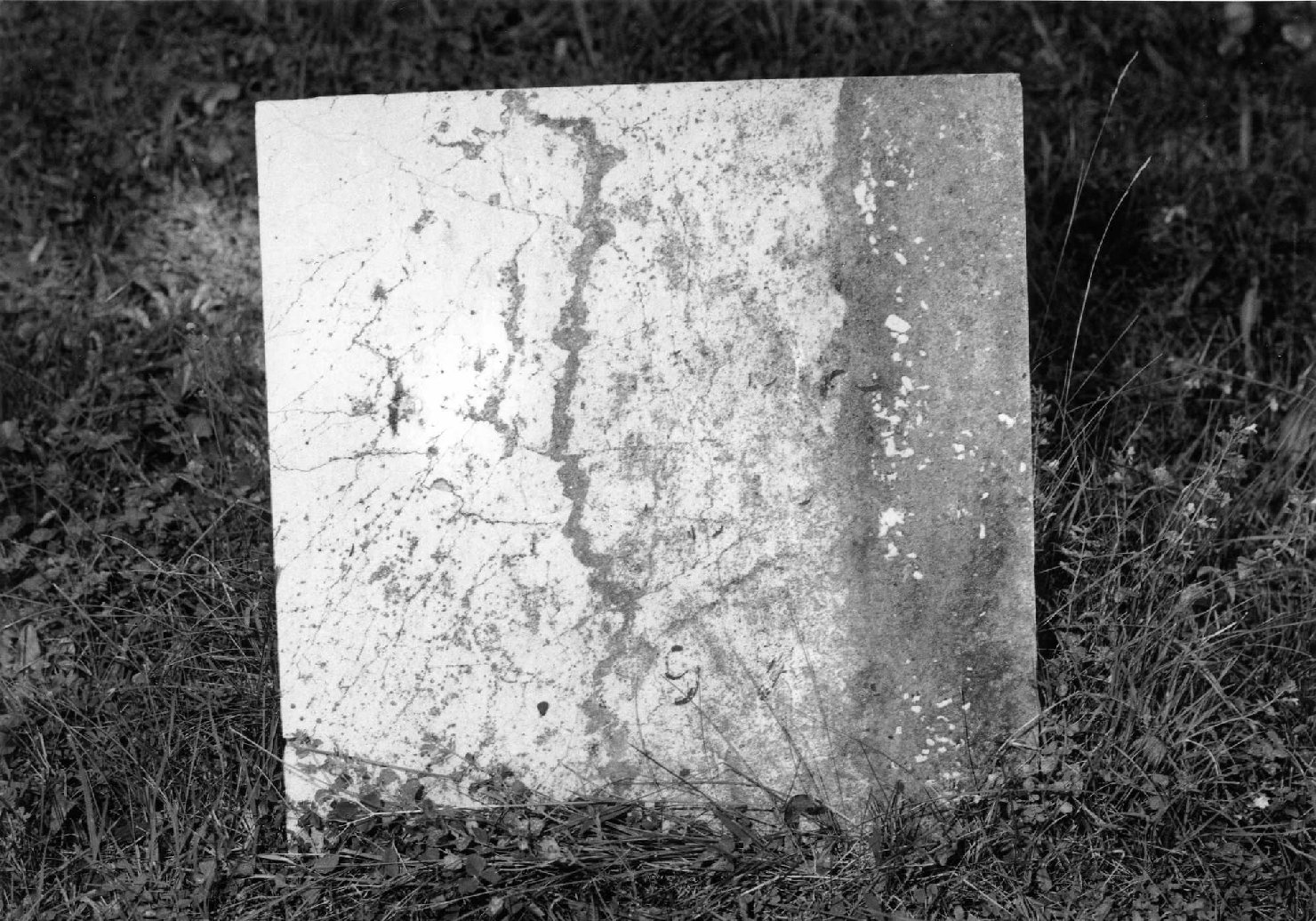 lapide tombale - ambito veneto (sec. XX)