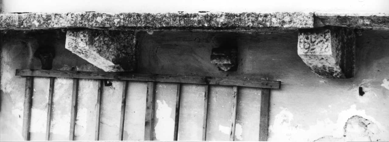 mensola - ambito veneto (sec. XIX)