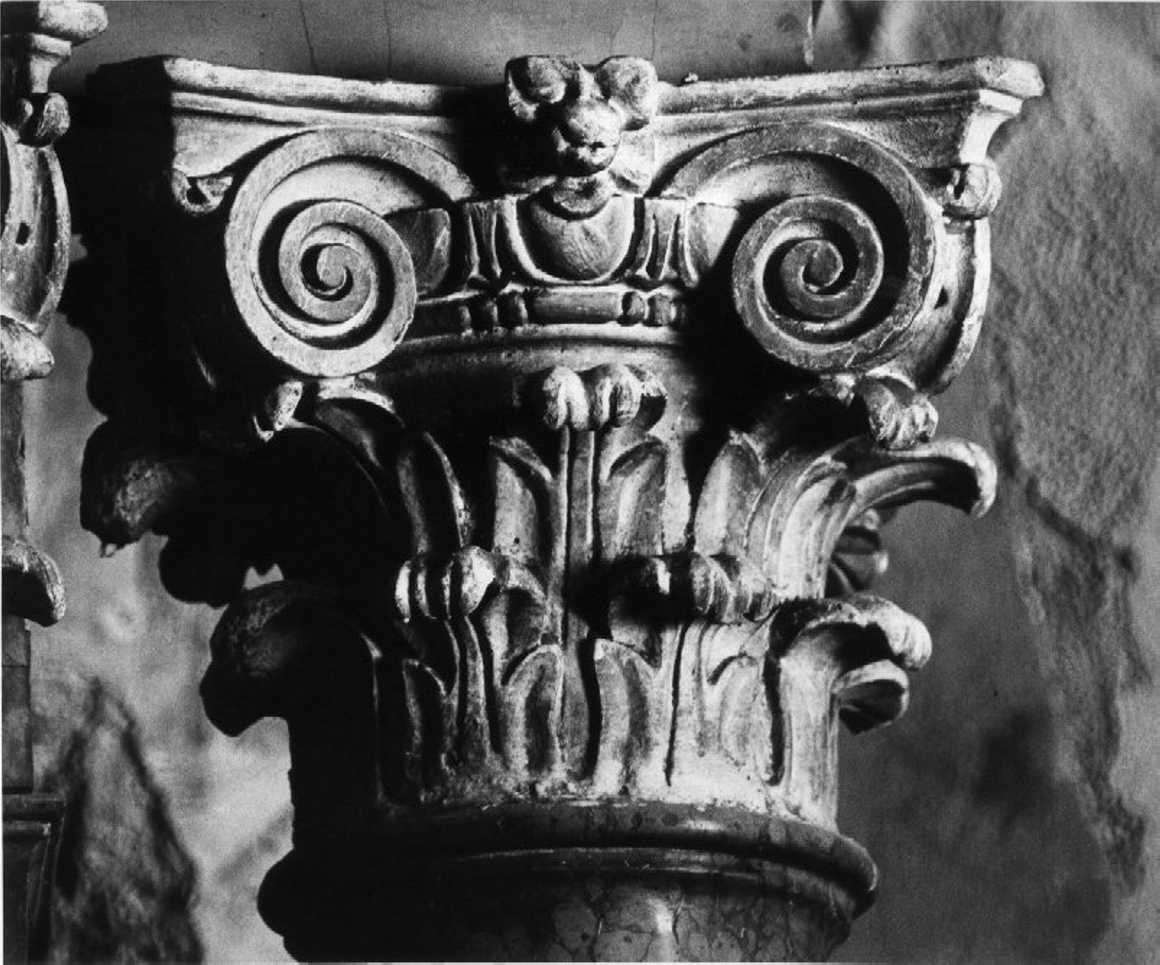 motivi decorativi a volute (decorazione plastica) - ambito veneto (sec. XVIII)