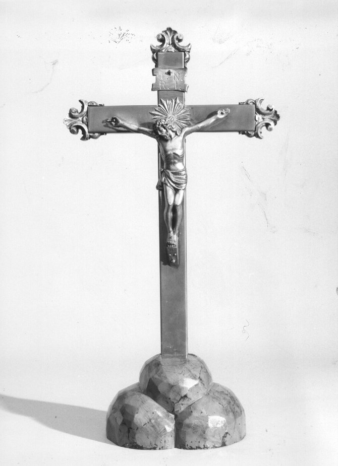croce d'altare - ambito veneto (seconda metà sec. XIX)
