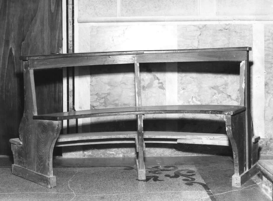 banco da chiesa - ambito veronese (sec. XIX)