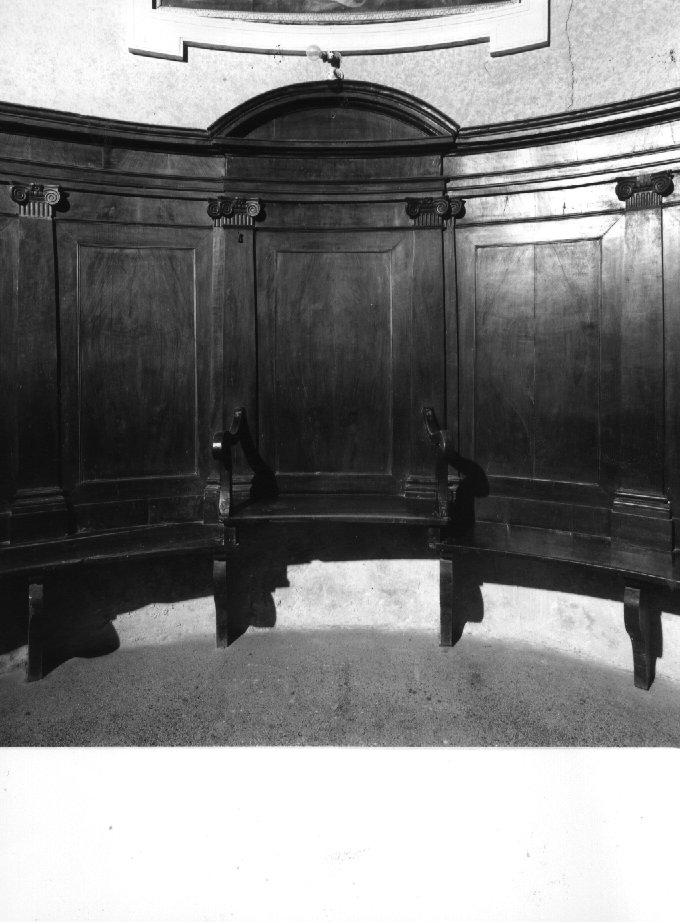 stalli del coro - ambito veronese (sec. XIX)