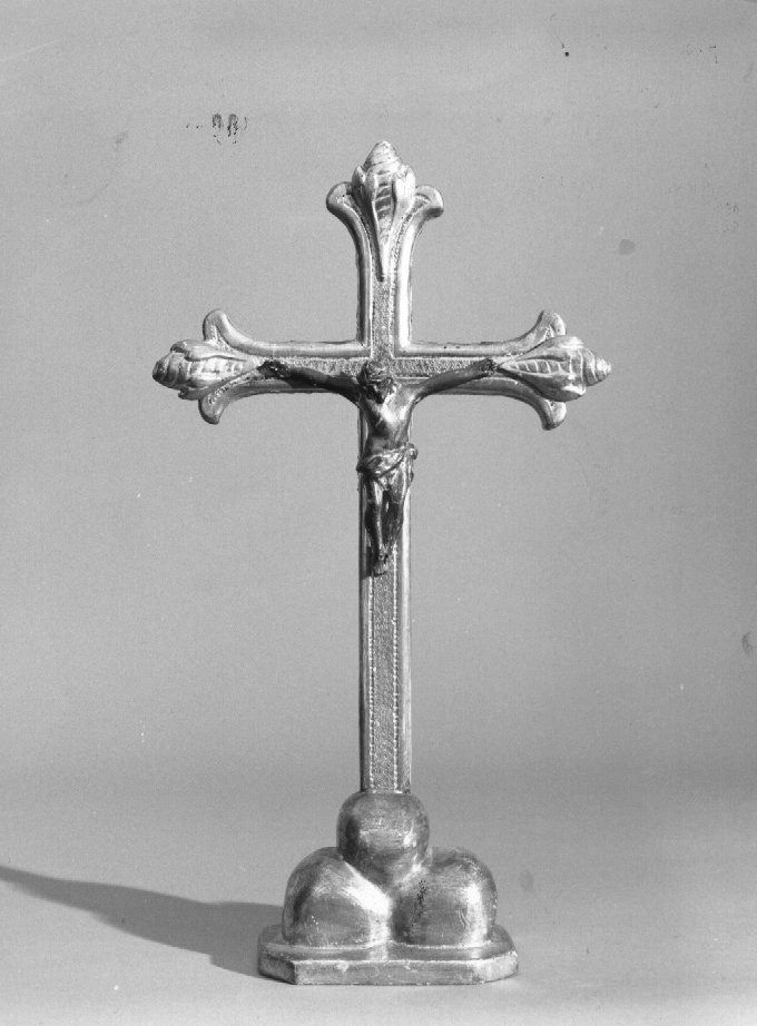 croce d'altare - ambito veronese (seconda metà sec. XIX)