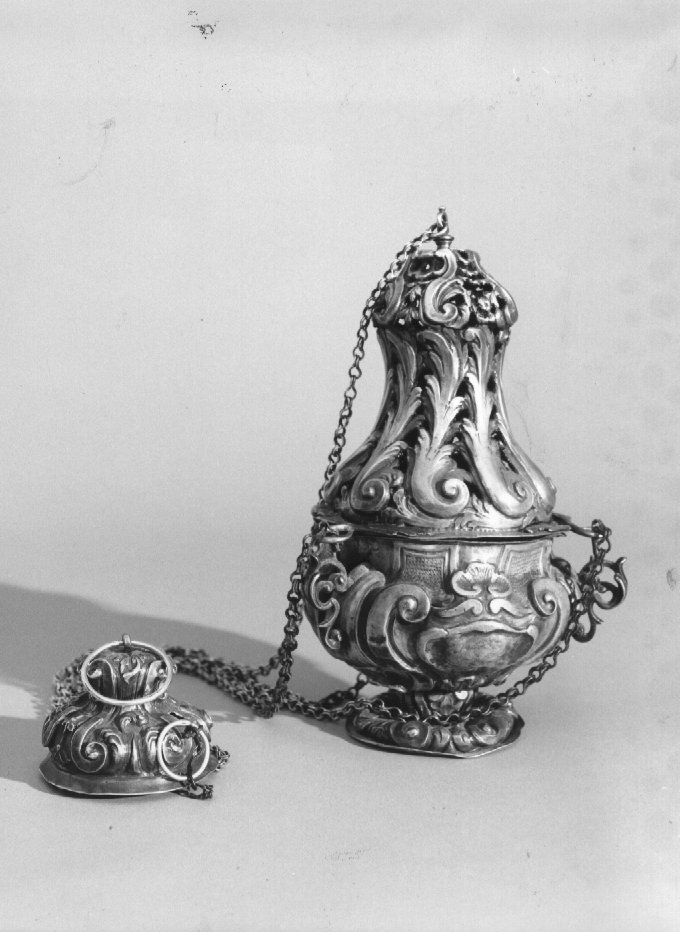 turibolo - ambito veronese (prima metà sec. XIX)