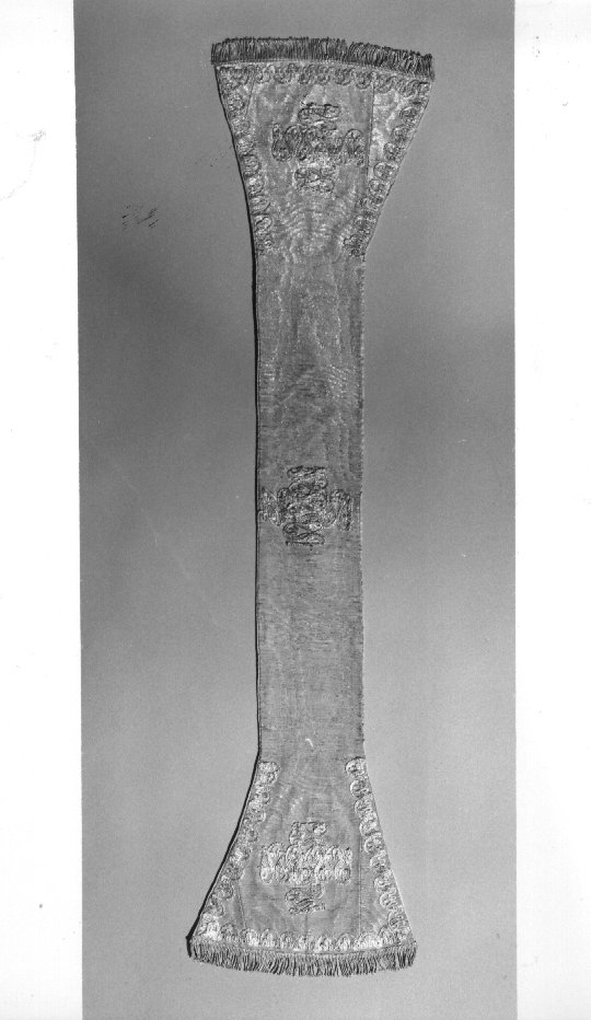 manipolo - manifattura italiana (prima metà sec. XVIII)