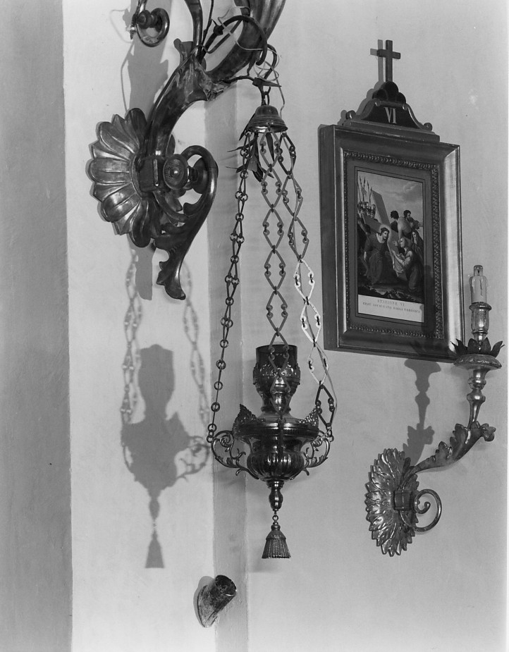 lampada pensile - ambito veronese (sec. XIX)