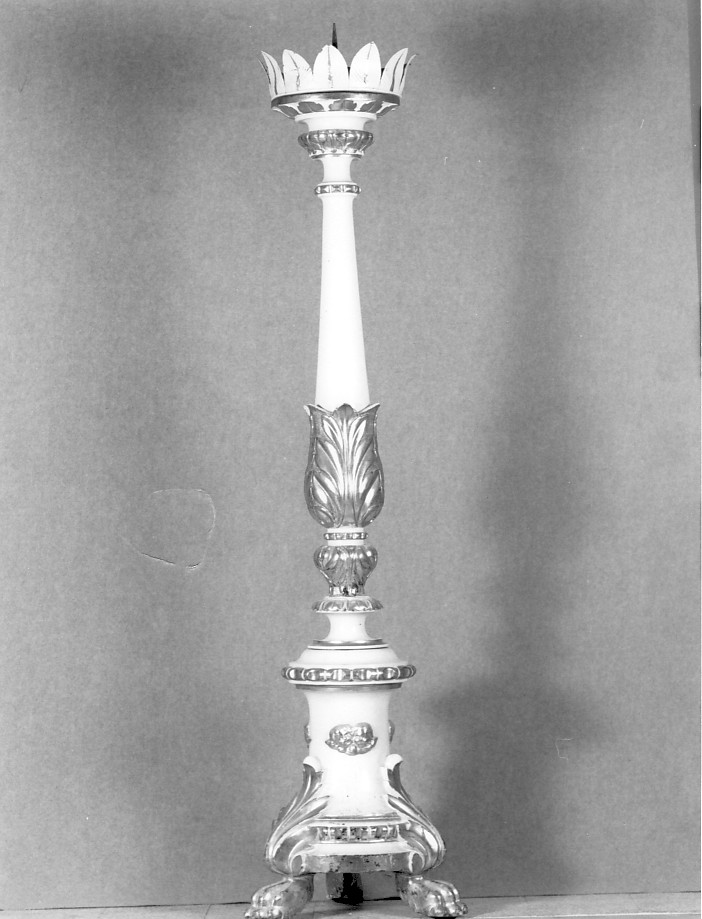 candelabro - ambito veronese (prima metà sec. XIX)