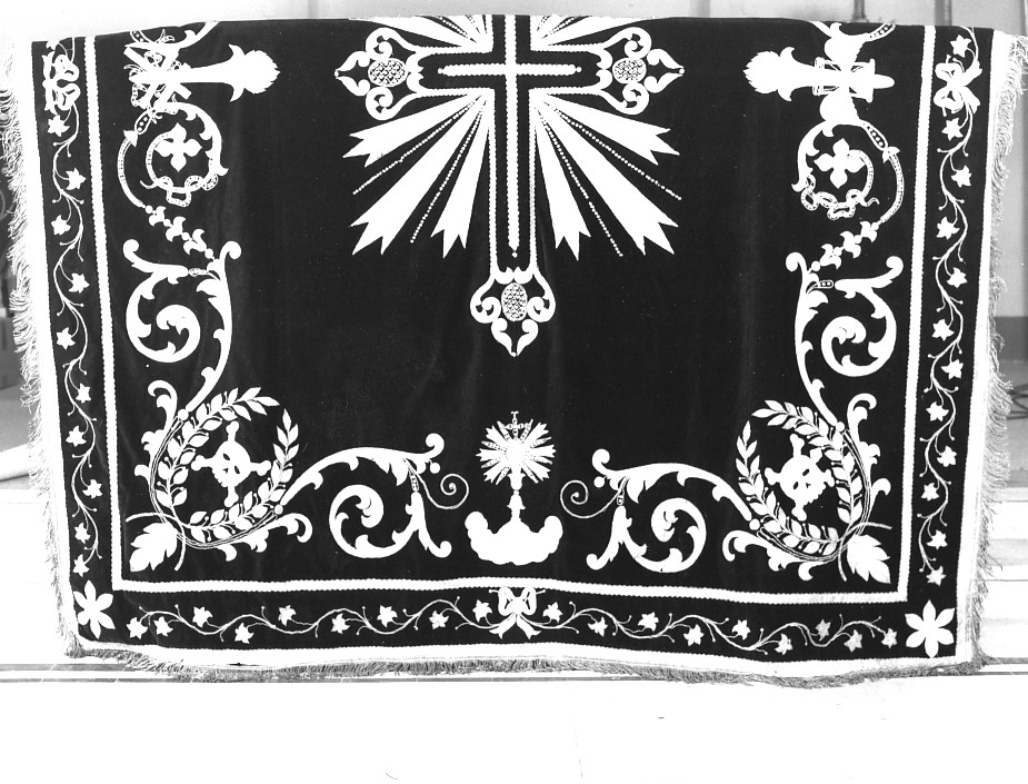 coltre funebre - manifattura italiana (sec. XIX)