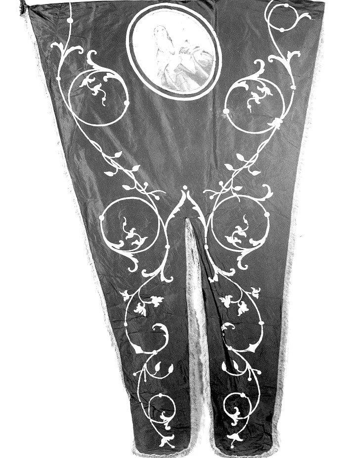 stendardo processionale - manifattura veronese (sec. XIX)