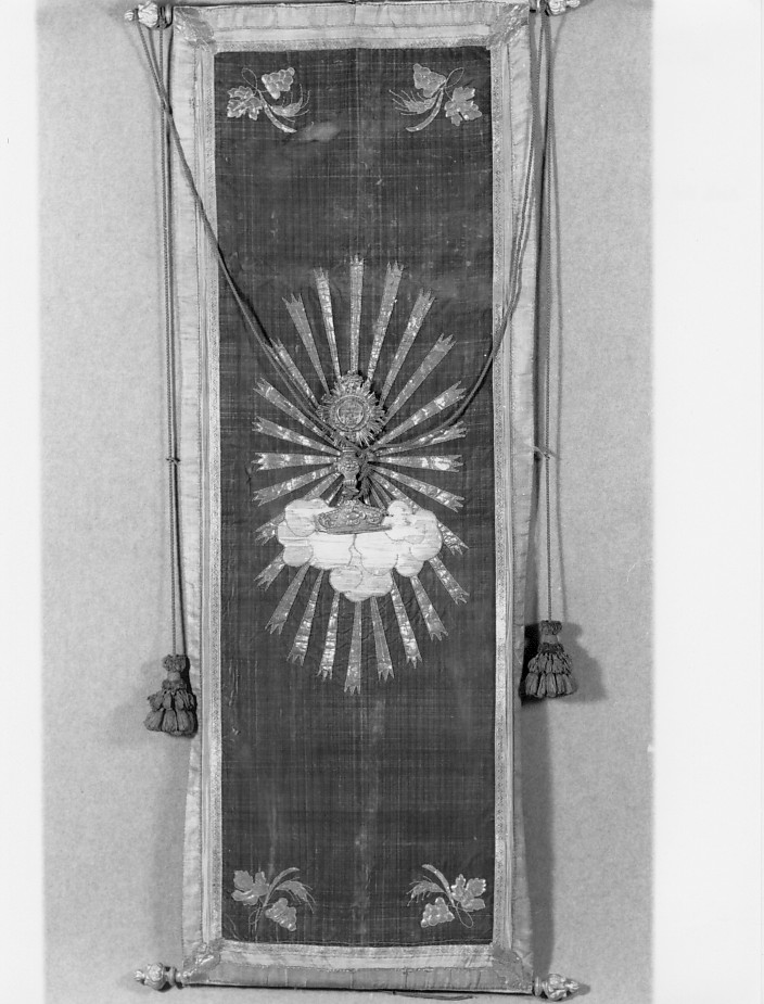 stendardo processionale - manifattura veronese (sec. XIX)