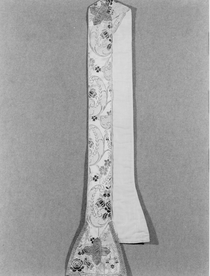 stola - manifattura italiana (sec. XIX)