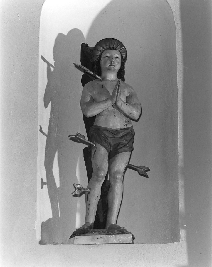 San Sebastiano (statuetta) - ambito veronese (sec. XIX)