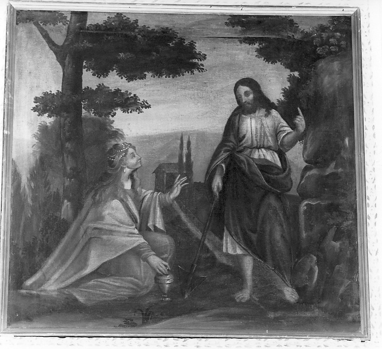 Cristo e Santa Maria Maddalena (dipinto) - ambito veronese (secc. XVIII/ XIX)