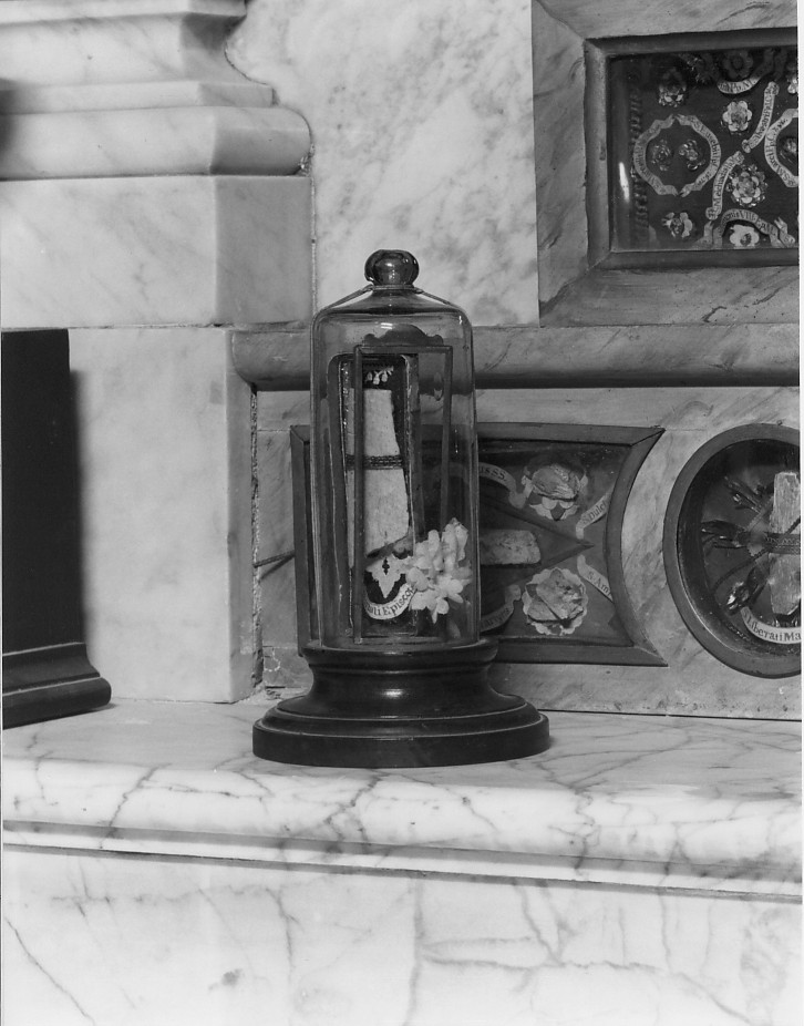 fiala di pellegrinaggio - ambito veronese (sec. XIX)