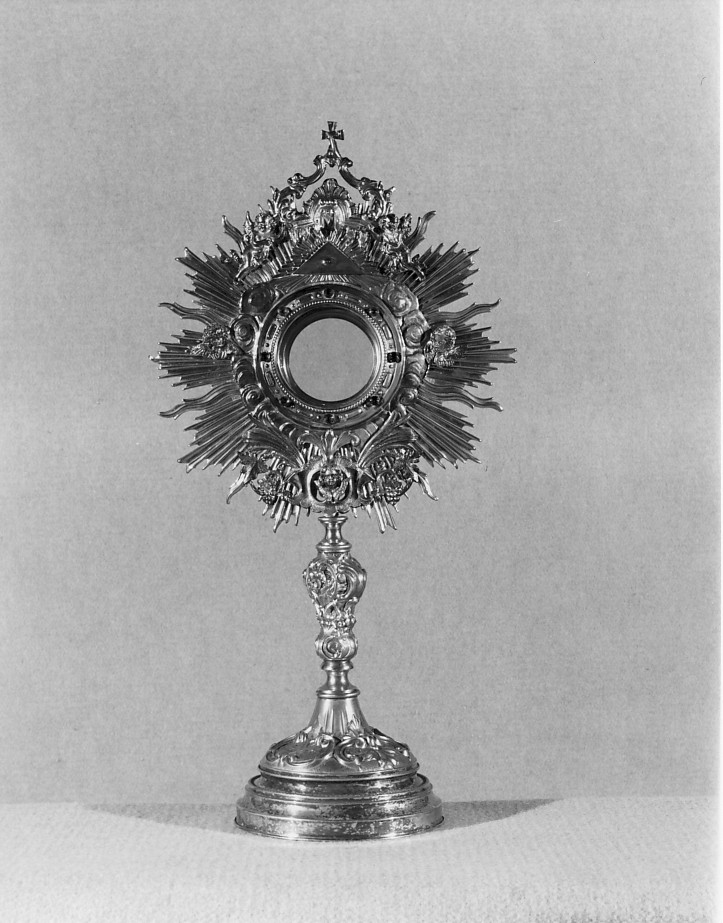 ostensorio - ambito veneto (sec. XIX)