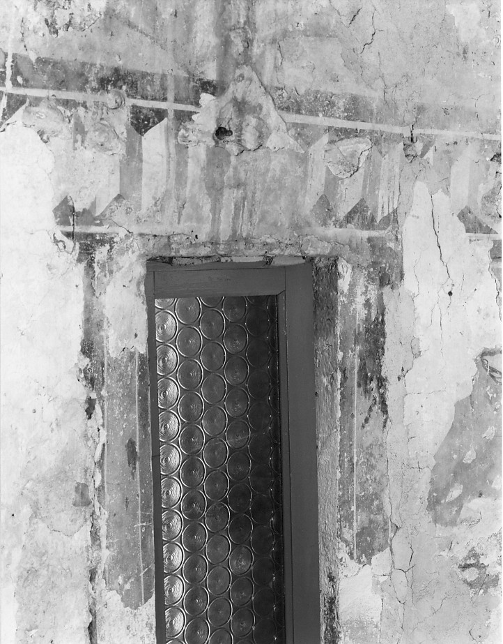 motivi decorativi geometrici (dipinto) - ambito veronese (secc. XVI/ XVII)